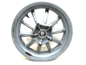 aprilia 666323 rear wheel, gray, 14 inch, 3.75 j, 10 spokes - image 11 of 14