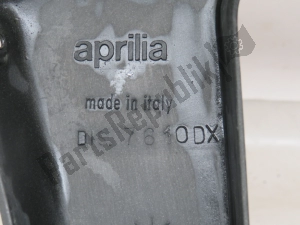 aprilia AP8230763 side fairing, gray, right - Lower part