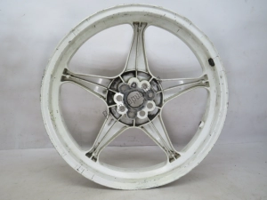 aprilia AP8208236 roue avant, blanc, 17 pouces, 2,75 ans, 5 rayons - image 9 de 14