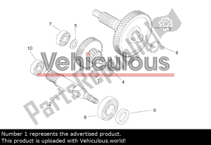 aprilia AP1BOA000028 idle gear - Upper part