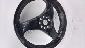 aprilia AP8208337 rear wheel, black - Bottom side