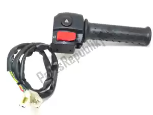 aprilia 893622 throttle handle, with throttle cables - Bottom side