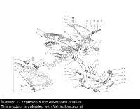 46011602A, Ducati, Ochrona termiczna przepustnicy Ducati Monster 999 749 1000 S2R R, Używany