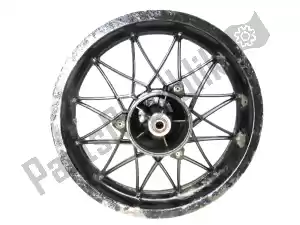 Aprilia AP8208187 achterwiel,      zwart, 16 inch, 3.00 j, 24 spaken - afbeelding 9 van 12