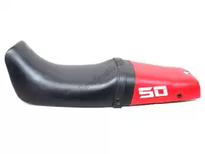 aprilia AP8229028 saddle, black - Upper part