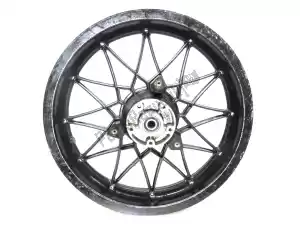 Aprilia AP8208187 achterwiel,      zwart, 16 inch, 3.00j, 24 spaken - afbeelding 15 van 16