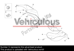 aprilia AP8139232 radiateur kap - afbeelding 13 van 16