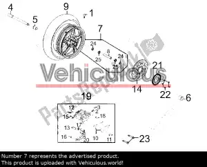 kymco 44600LEA7305NEA ruota anteriore (nero opaco) - immagine 14 di 14