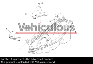 aprilia AP8179447 helmcompartiment - afbeelding 12 van 15