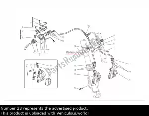 ducati 61840551a front brake line - image 15 of 24