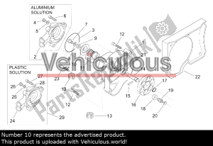 aprilia AP3LDA000109 waterpomp - afbeelding 12 van 13