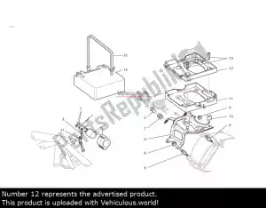 ducati 82912851a battery holder - Upper part