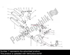 Ducati 57010961A exhaust bend for lower silencer - image 9 of 10