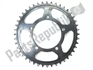 aprilia CM221709 rear sprocket, 44 teeth - Bottom side