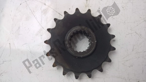 aprilia AP0236365 rubbered pinion - Left side