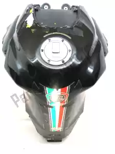 aprilia 851646 brandstoftank,      zwart - Midden