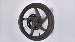 Aprilia AP8208445, Front wheel. silver, OEM: Aprilia AP8208445