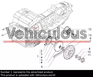 piaggio 832832 variator bus - Mezzo