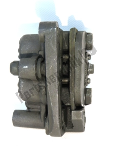 aprilia AP8113844 bremssattel, schwarz, vorderbremse, 2 kolben - Mitte