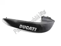 48016922A, Ducati, zijpaneel, zwart, links Ducati Multistrada 1200 S GT Granturismo Sport D-AIR Pikes Peak Touring Enduro DVT D-Air Pro, Gebruikt