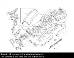 Ici, vous pouvez commander le bavette arrière auprès de Ducati , avec le numéro de pièce 56510471A: