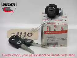 Ici, vous pouvez commander le verrouillage du siège auprès de Ducati , avec le numéro de pièce 59840191A: