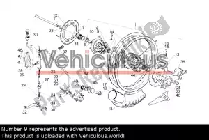 aprilia AP8125563 transportador de roda dentada - imagem 9 de 12