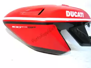 Ducati 48211531E carenagem lateral, vermelha, esquerda - Parte de cima