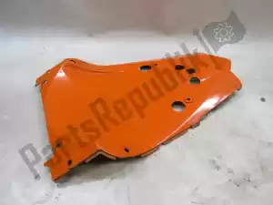 kawasaki 3604000796Z rear fender, orange - Lower part