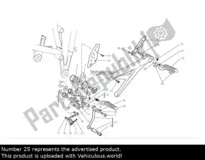 ducati 82410801a holder footrests rear left - image 10 of 18