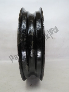 aprilia AP8208187 rear rim, black, 16 inch, 3.00 y, 24 spokes - image 9 of 10