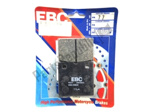 EBC FA77 brake pads - Upper side
