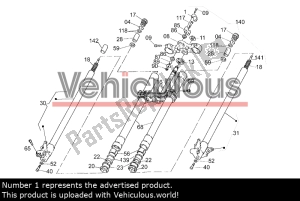 aprilia AP8123604 u-bolt - Plain view