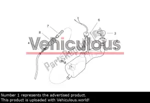 aprilia ap8238433 serbatoio dell'olio - Vista semplice