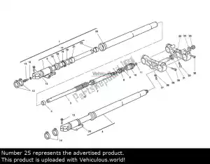 ducati 34110172A upper linking plate yoke - image 10 of 10