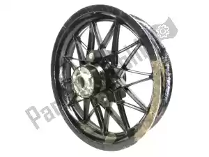 Aprilia AP8208187 achterwiel,      zwart, 16 inch, 3.00 j, 24 spaken - afbeelding 12 van 12