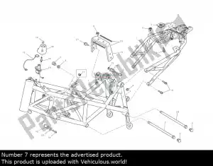 ducati 47011951db subframe - Plain view