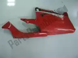 Here you can order the right lower fairing fluo red from Piaggio Group, with part number AP8148549: