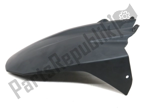 aprilia B045034 guardabarros trasero, negro - Vista plana