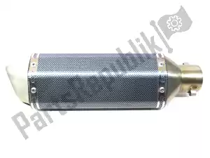 Universeel toepasbaar MTSP20210716103519USPUP silenziatore di scarico, senza db killer, destro - immagine 15 di 20