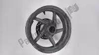 AP8208445, Piaggio Group, front wheel. silver Aprilia SR 50 125 150, Used