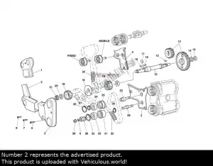 ducati 24510221ab distribution lid - Lower part