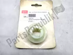 aprilia AP8206145 oil pump wheel - Bottom side