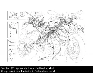 Ducati 67040381A bujía - Parte superior