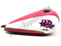 AP8230758, Aprilia, serbatoio di carburante, bianco rosso Aprilia Red Rose 50, Usato