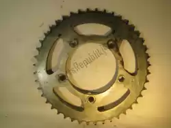 Here you can order the rear sprocket from Aprilia (Sunstar), with part number CM221709: