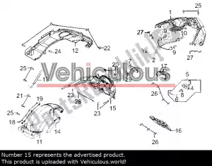 kymco 80105LEA7E00N1R portatarga - immagine 16 di 18