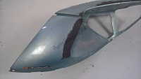 AP8248210, Aprilia, rh bodenplatte, cybergrau, Benutzt