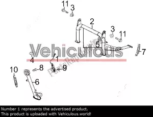 kymco 35370LLJ3E00 switch side stand - Plain view