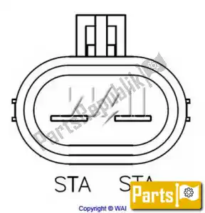 WAI H0502C régulateur de tension - Face supérieure